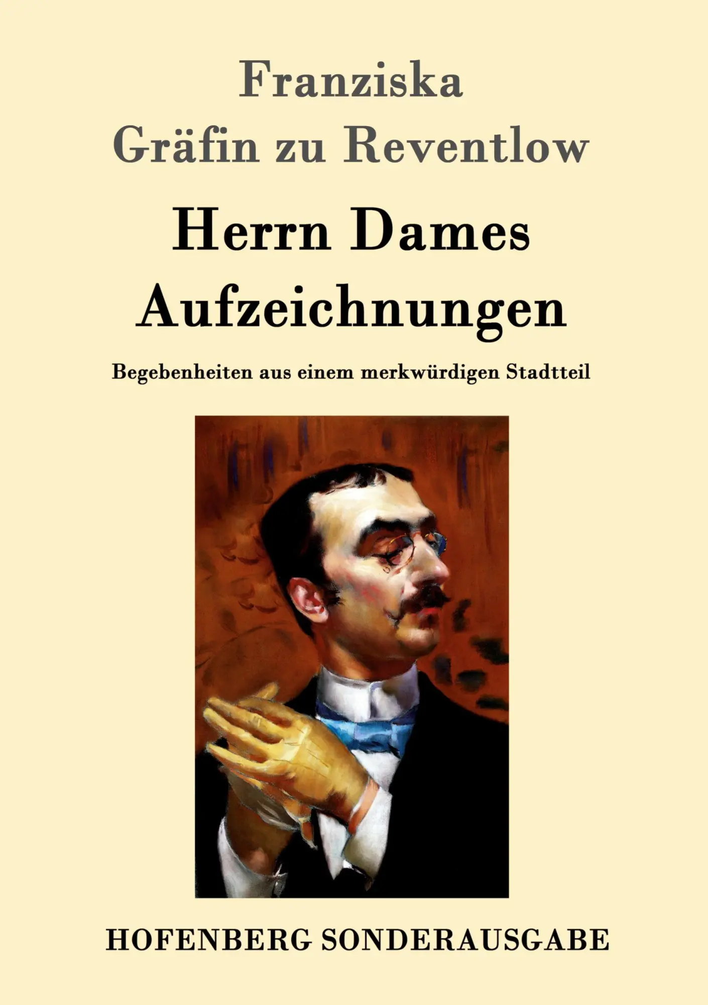 Cover: 9783843097529 | Herrn Dames Aufzeichnungen | Franziska Gräfin Zu Reventlow | Buch