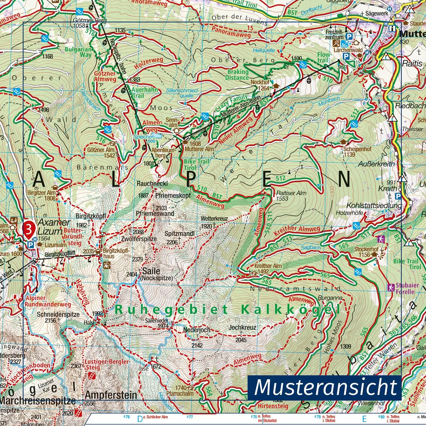 Bild: 9783990447529 | KOMPASS Wanderkarte 732 Spiekeroog im Nationalpark...