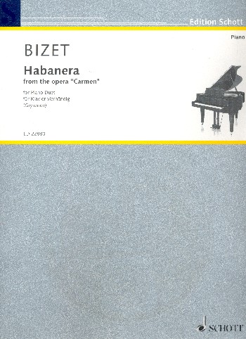 Cover: 9790001167529 | Habanera | from the opera 'Carmen' | Georges Bizet | Broschüre | Buch