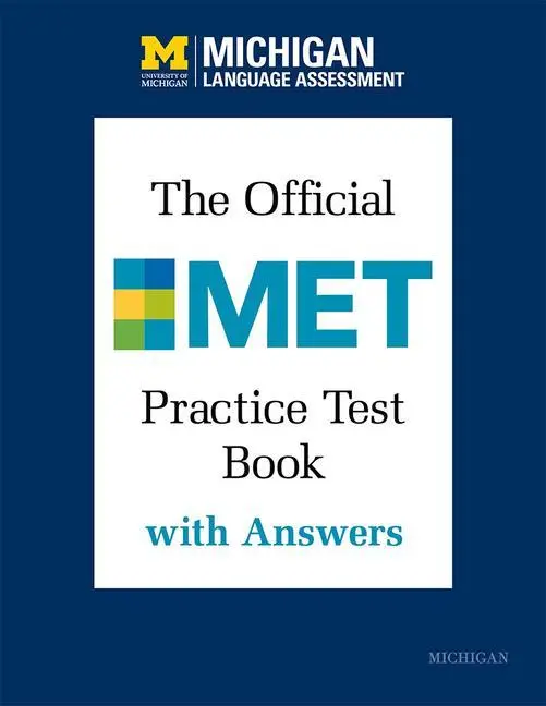 Cover: 9780472037629 | The Official MET Practice Test Book with Answers | Langua | Buch