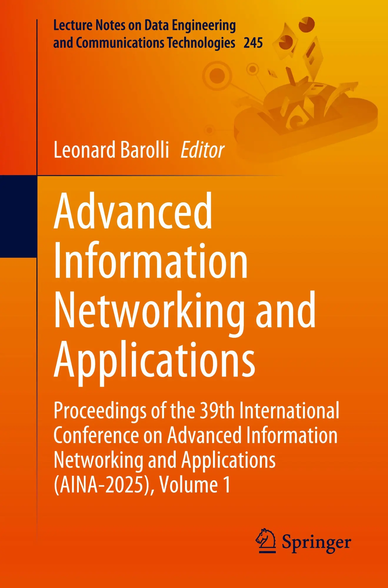 Cover: 9783031877629 | Advanced Information Networking and Applications | Leonard Barolli