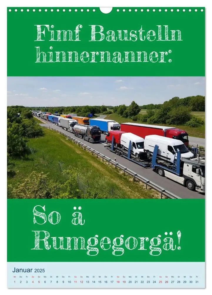 Bild: 9783435897629 | Ningelnäsorum! Mundart und Dialekt Kalender Sachsen (Wandkalender...