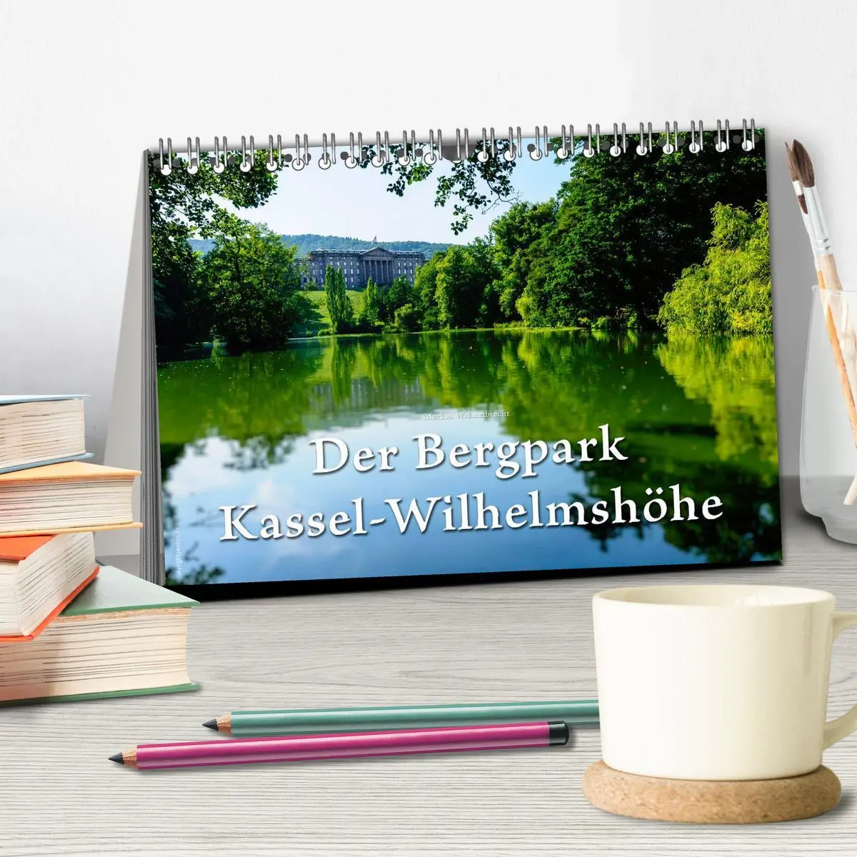 Bild: 9783516077629 | Der Bergpark Kassel-Wilhelmshöhe (Tischkalender 2026 DIN A5 quer),...