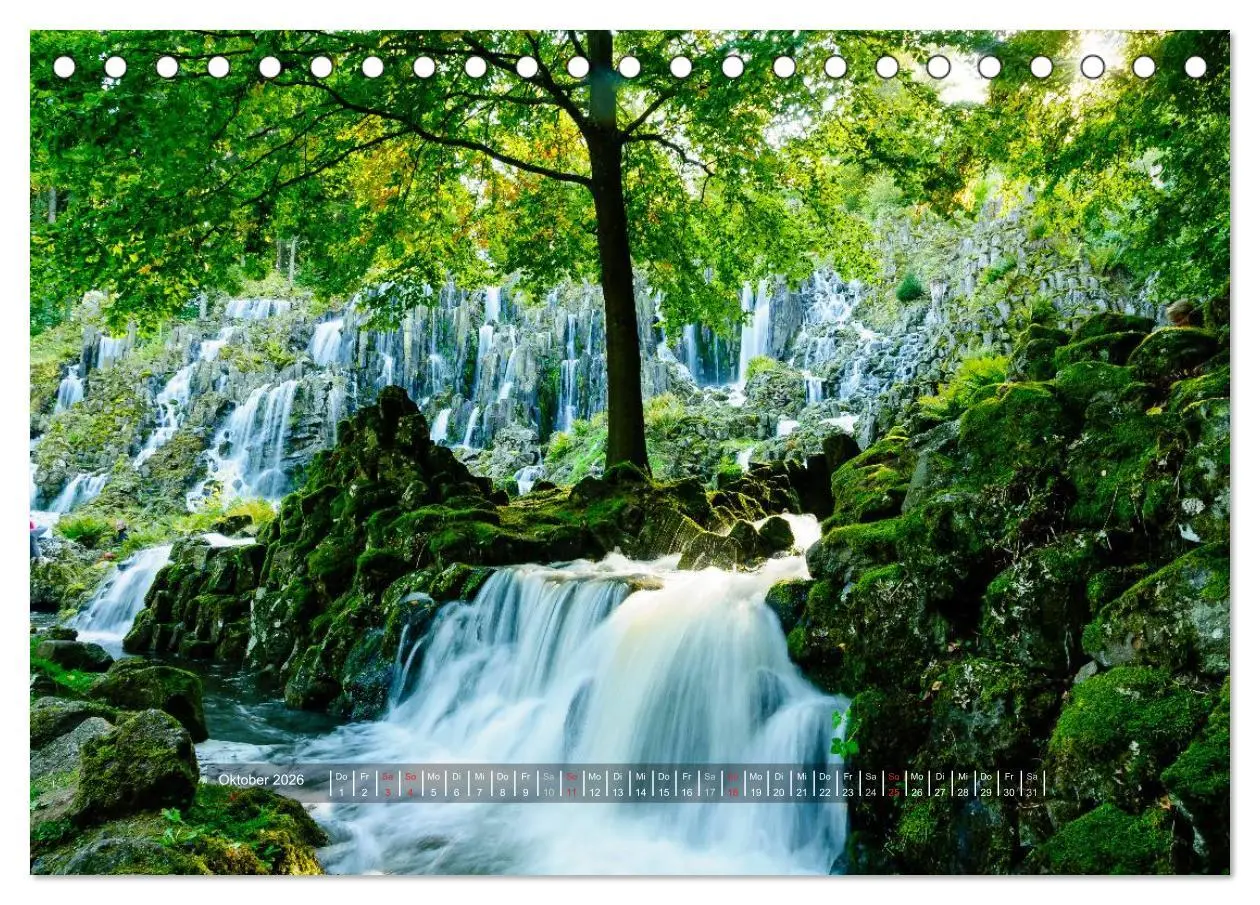 Bild: 9783516077629 | Der Bergpark Kassel-Wilhelmshöhe (Tischkalender 2026 DIN A5 quer),...