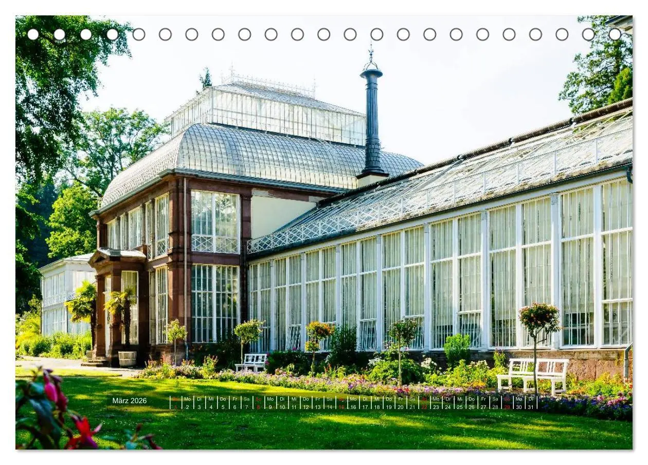Bild: 9783516077629 | Der Bergpark Kassel-Wilhelmshöhe (Tischkalender 2026 DIN A5 quer),...