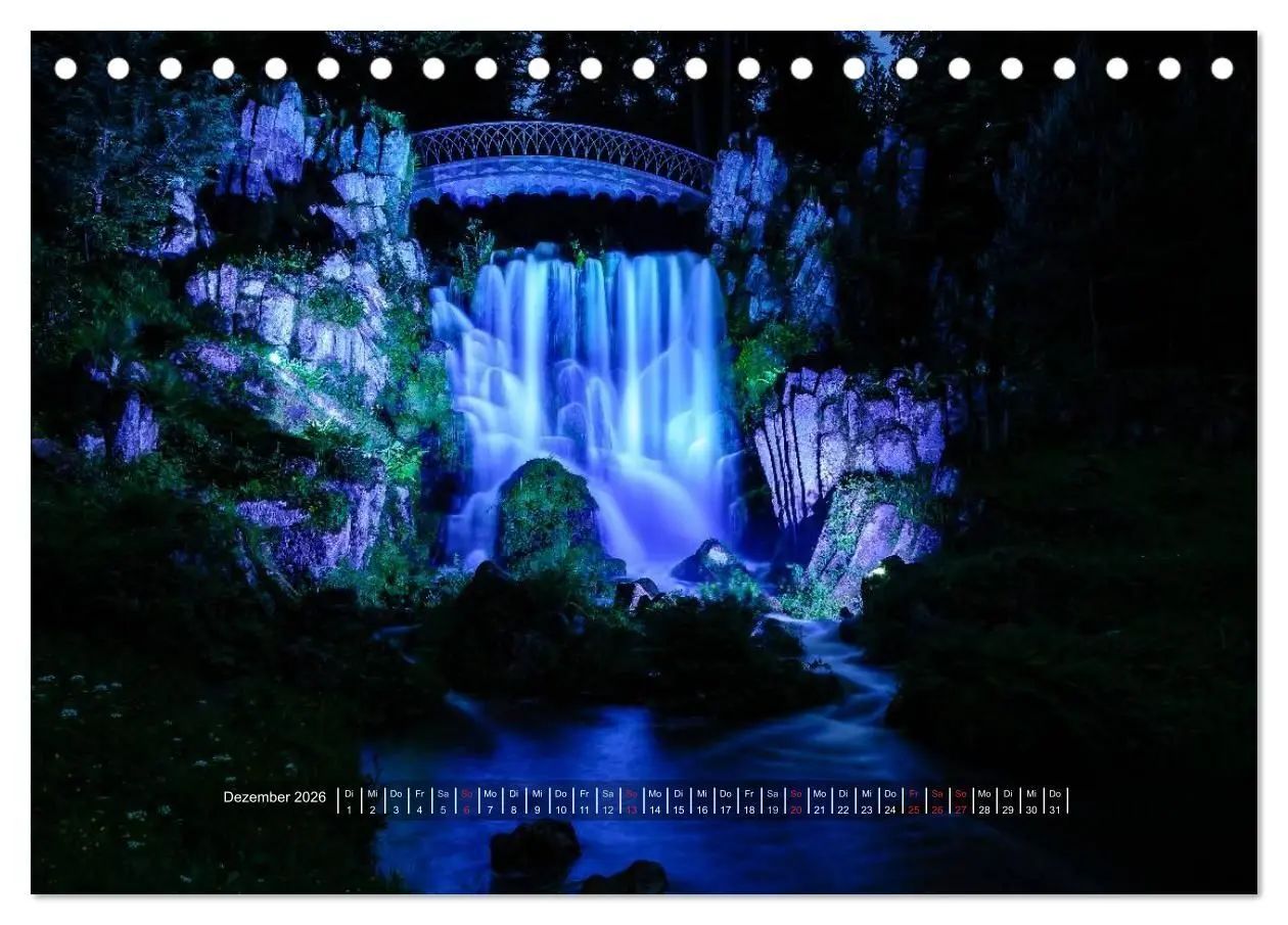 Bild: 9783516077629 | Der Bergpark Kassel-Wilhelmshöhe (Tischkalender 2026 DIN A5 quer),...