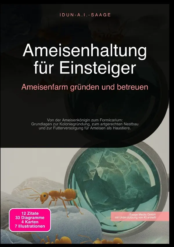 Cover: 9783565277629 | Ameisenhaltung für Einsteiger: Ameisenfarm gründen und betreuen | Buch