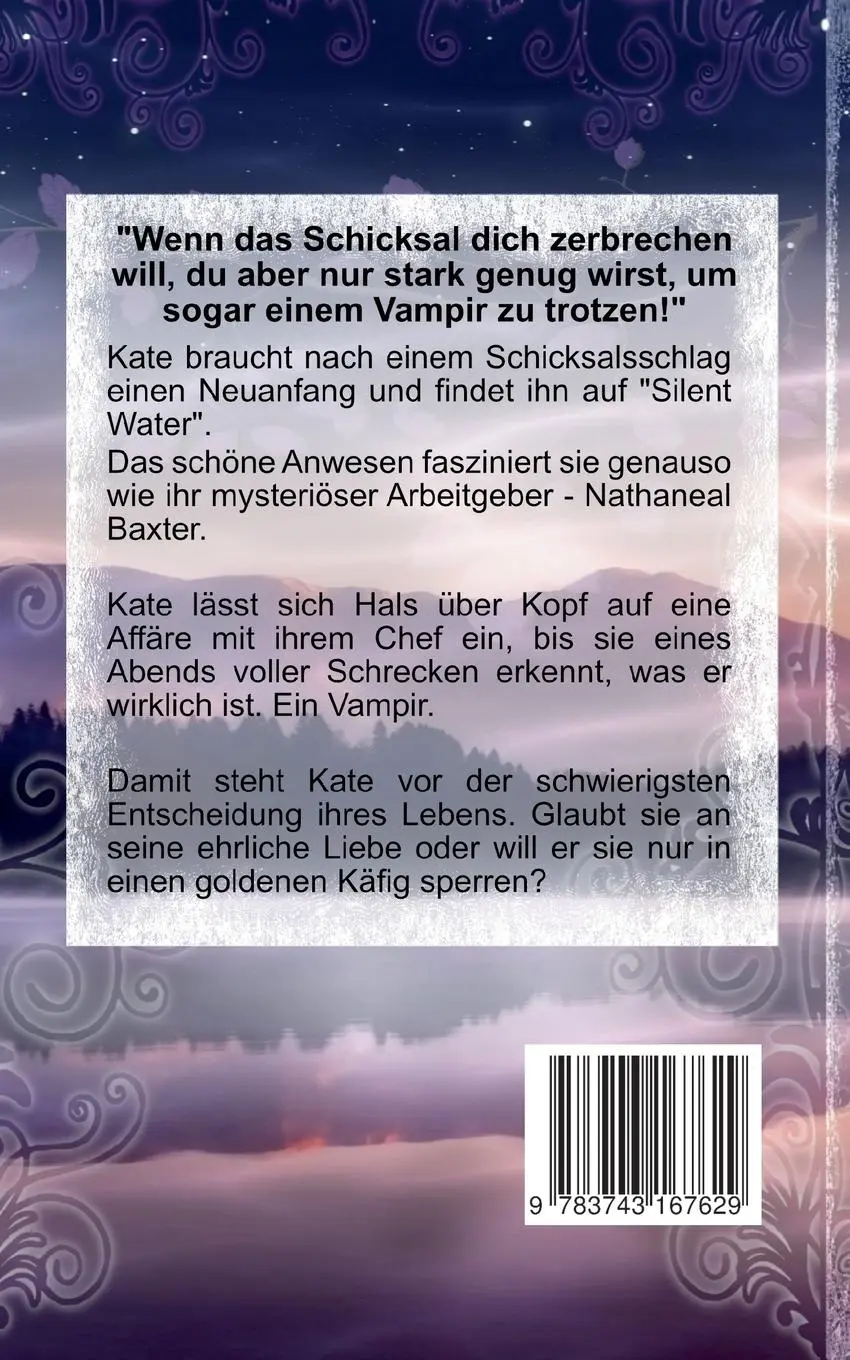 Rückseite: 9783743167629 | Silent Water | Kate | Carmen Liebing | Taschenbuch | 460 S. | Deutsch