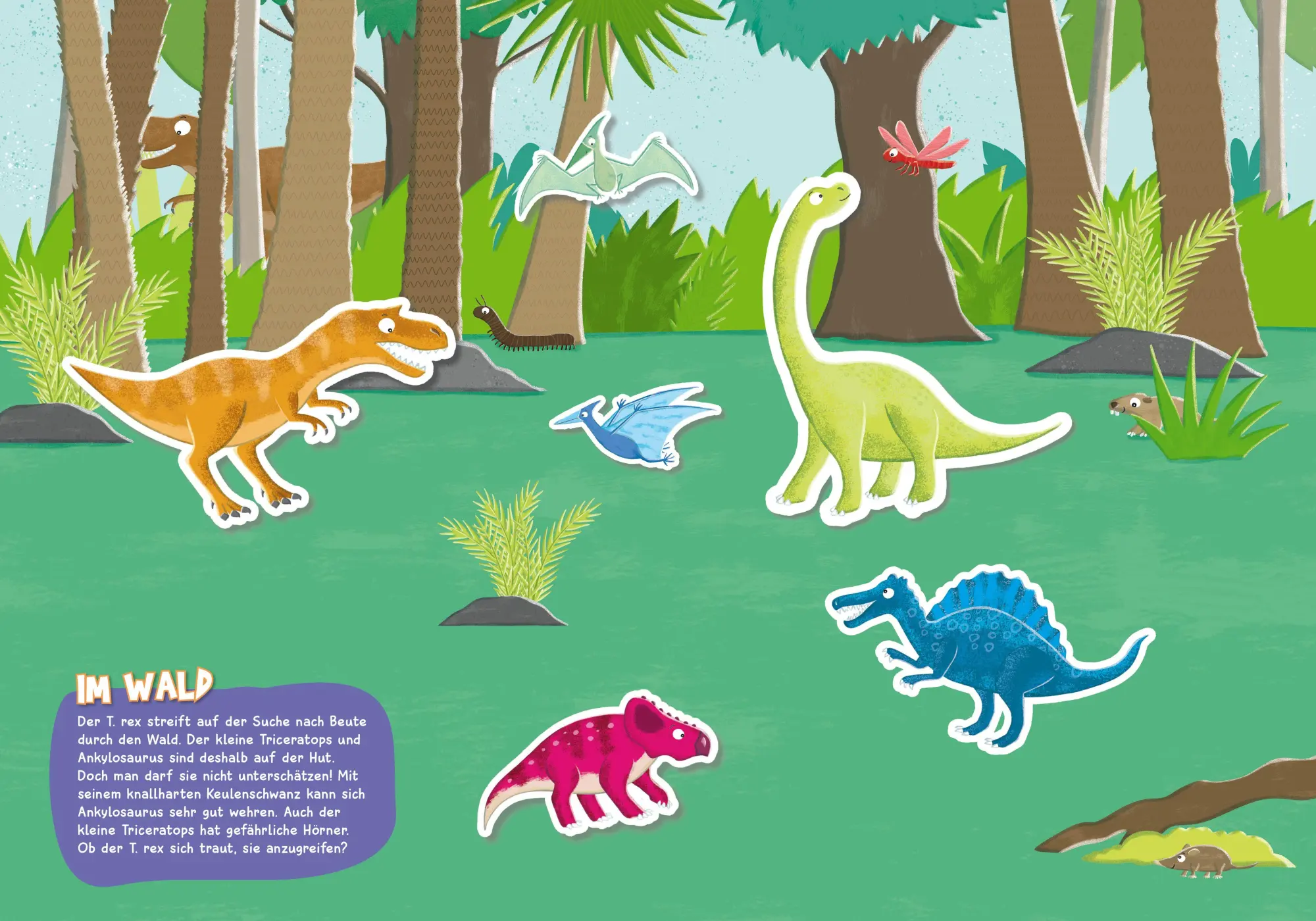 Bild: 9783788647629 | Großes Stickerheft. Dinos | Mit über 250 Stickern | Ilka Röhling
