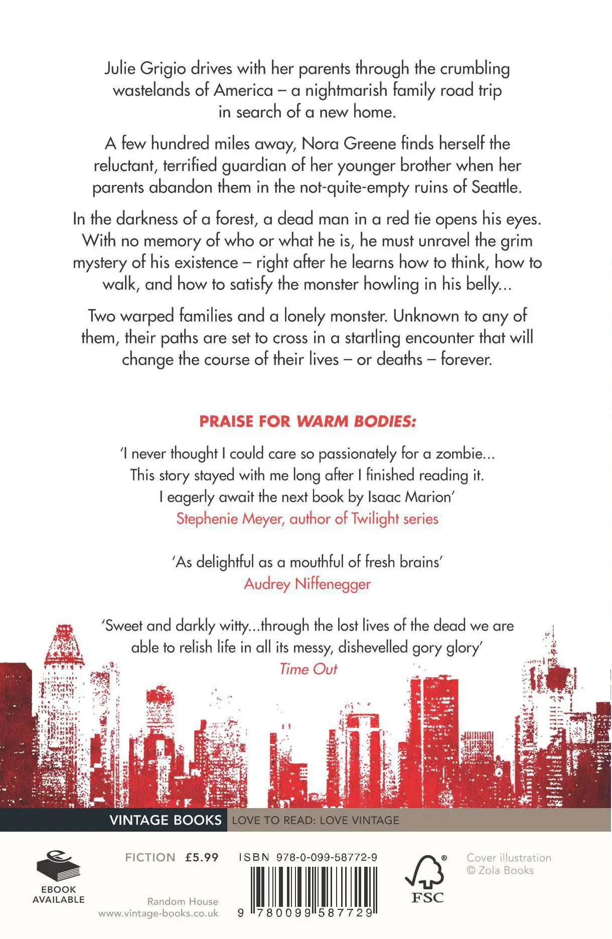 Rückseite: 9780099587729 | The New Hunger (The Warm Bodies Series) | Isaac Marion | Taschenbuch