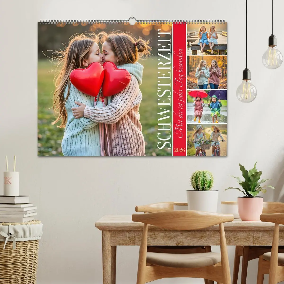 Bild: 9783457287729 | Schwesterzeit - Mit dir ist jeder Tag besonders (Wandkalender 2026...