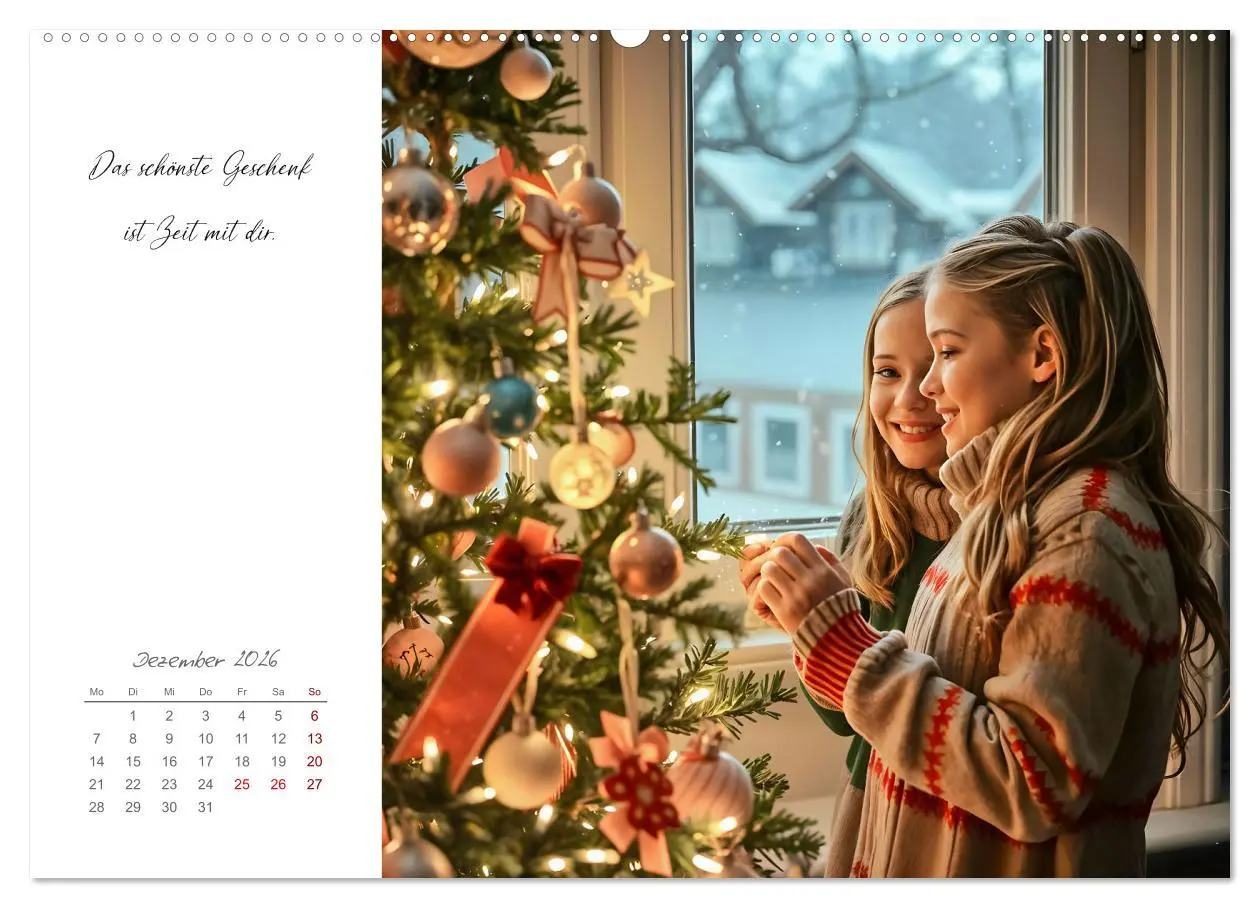 Bild: 9783457287729 | Schwesterzeit - Mit dir ist jeder Tag besonders (Wandkalender 2026...