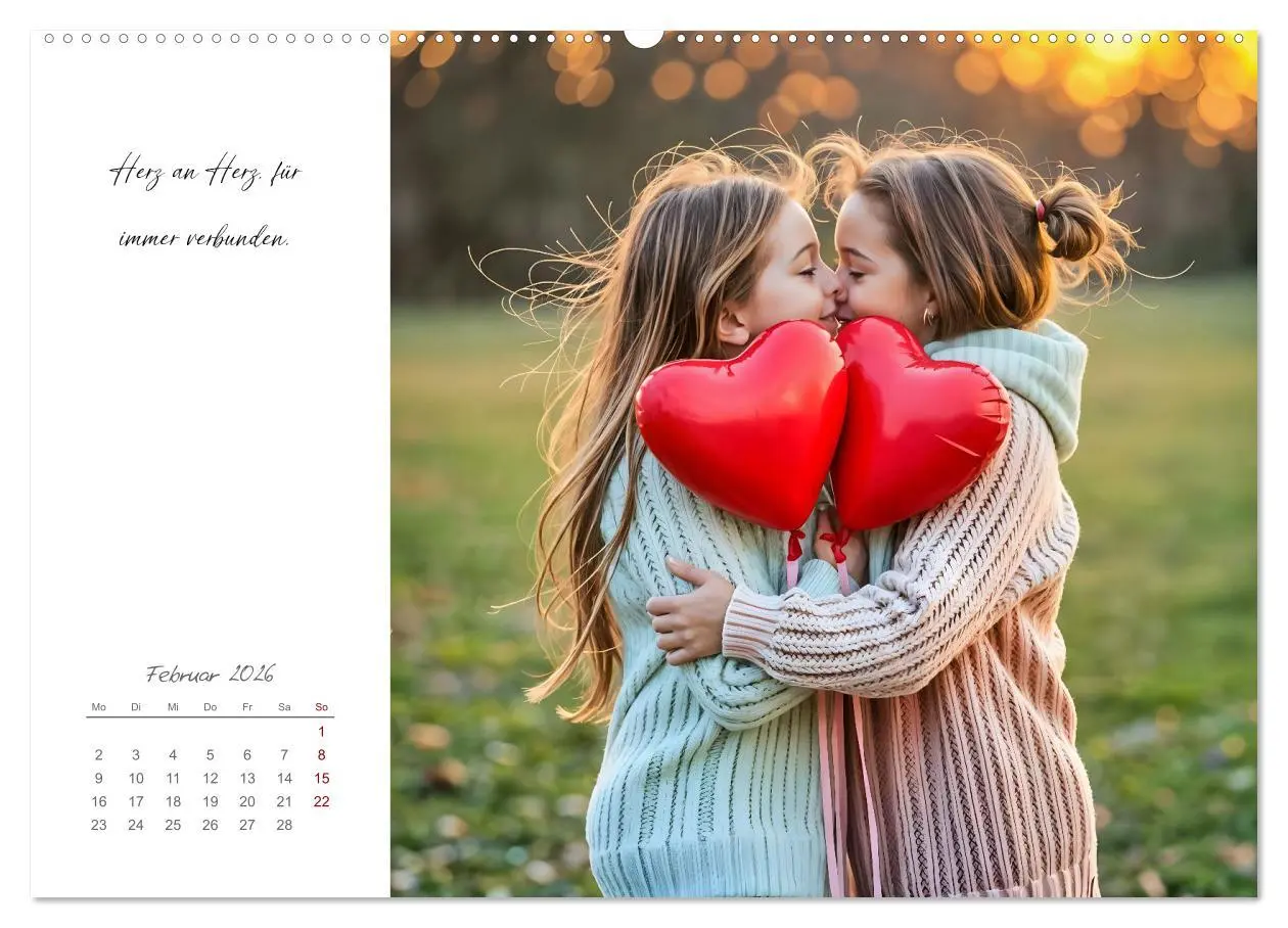 Bild: 9783457287729 | Schwesterzeit - Mit dir ist jeder Tag besonders (Wandkalender 2026...