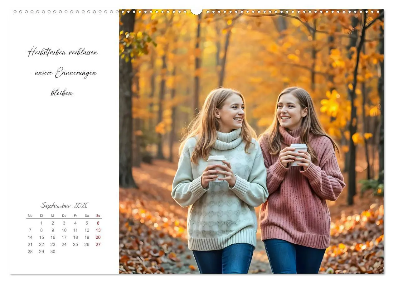 Bild: 9783457287729 | Schwesterzeit - Mit dir ist jeder Tag besonders (Wandkalender 2026...