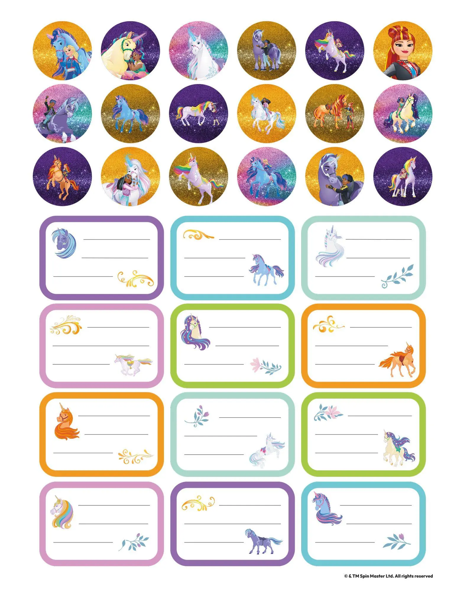 Bild: 9783833247729 | Unicorn Academy: 1001 Sticker | Taschenbuch | 40 S. | Deutsch | 2026