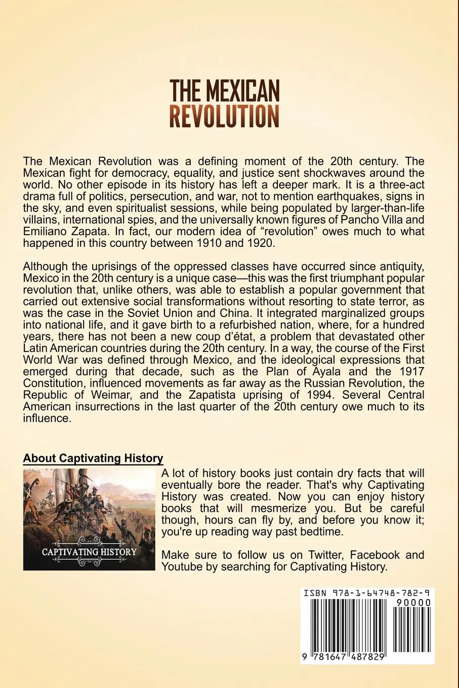 Rückseite: 9781647487829 | The Mexican Revolution | Captivating History | Taschenbuch | Englisch