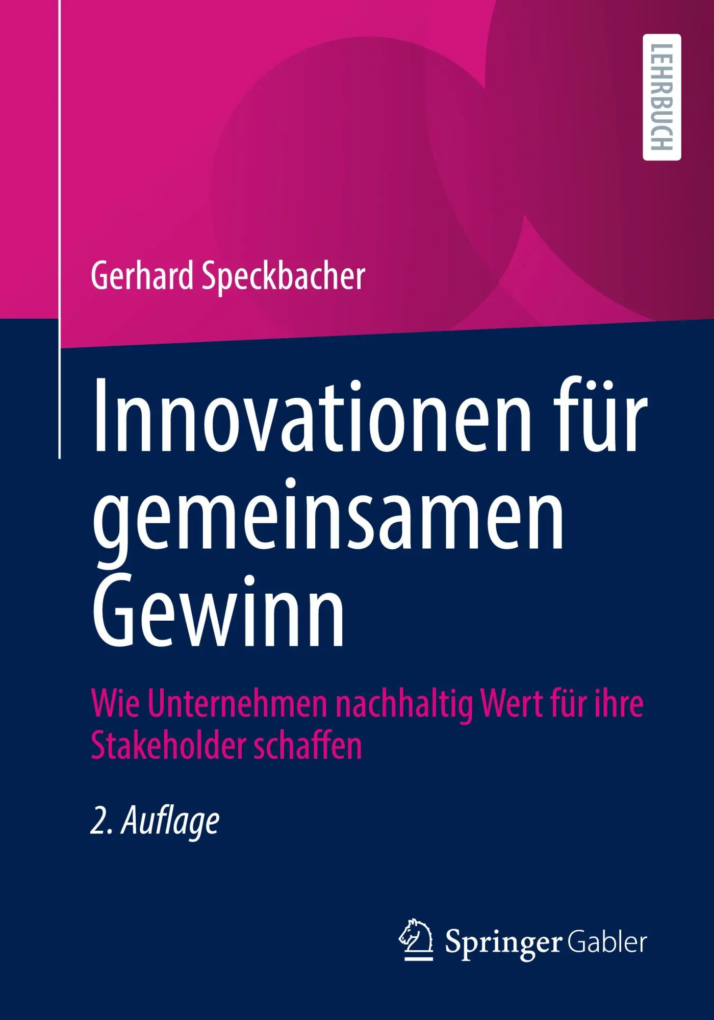 Cover: 9783658487829 | Innovationen für gemeinsamen Gewinn | Gerhard Speckbacher | Buch | xx