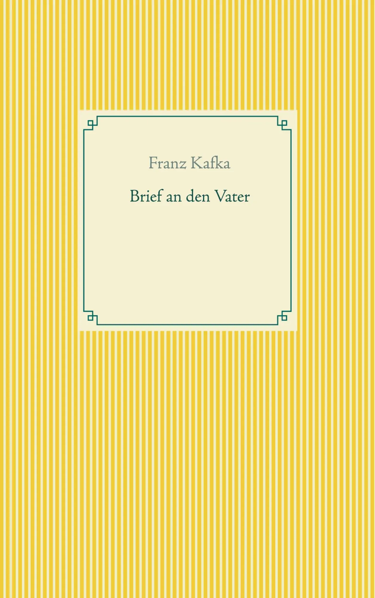 Cover: 9783753427829 | Brief an den Vater | Franz Kafka | Taschenbuch | Paperback | 56 S.