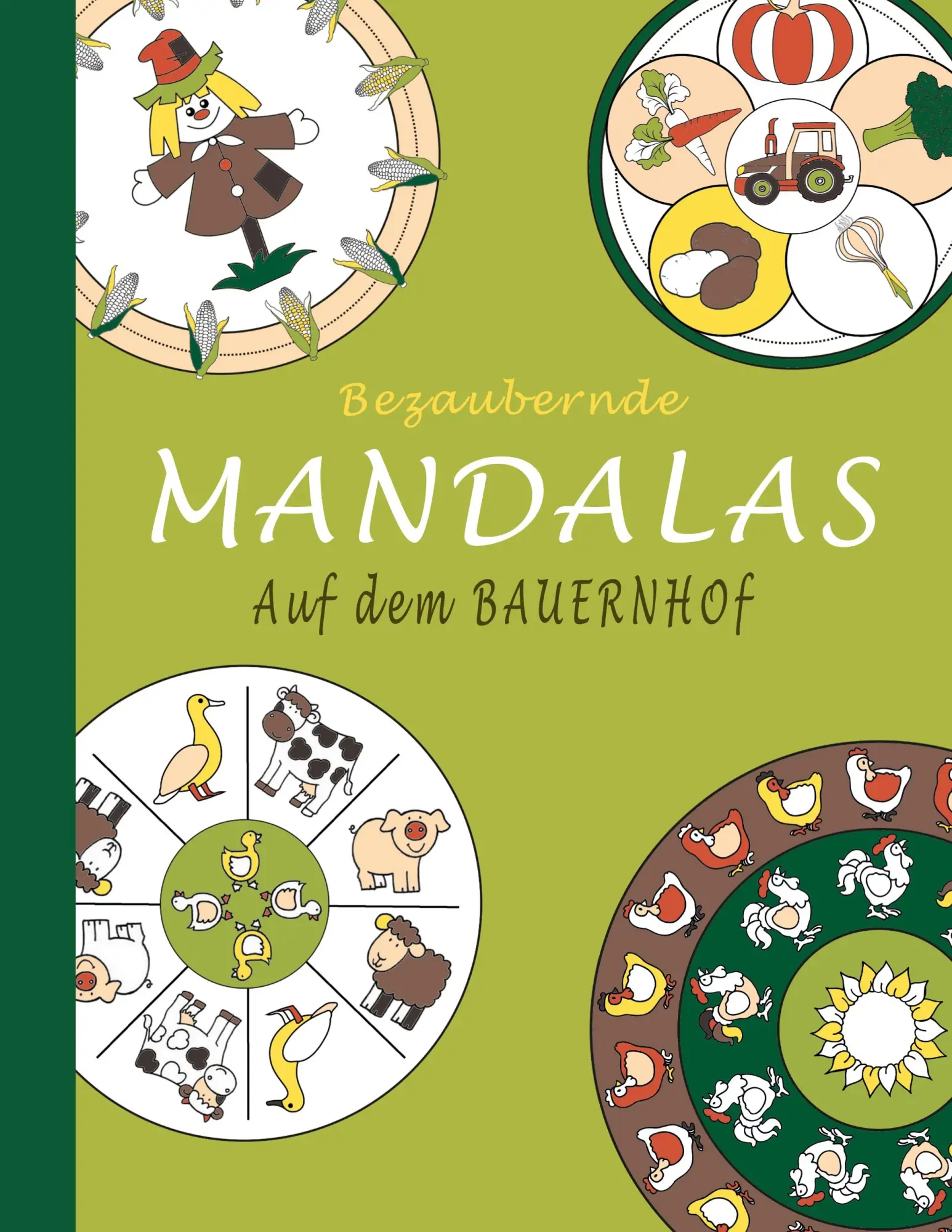 Cover: 9783754347829 | Bezaubernde Mandalas - Auf dem Bauernhof | Sannah Hinrichs | Buch