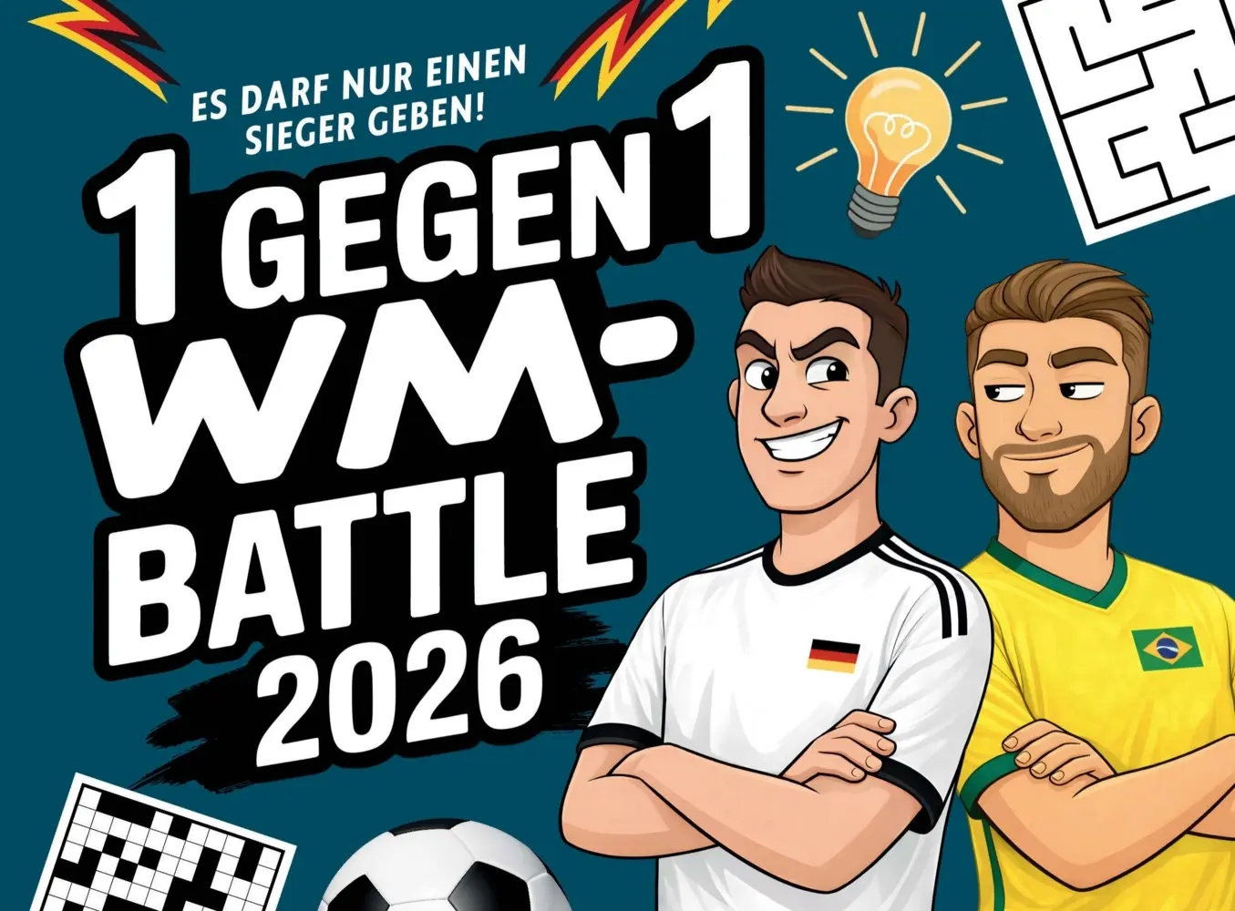 Cover: 9783910907829 | 1 gg 1 WM Battle 2026 | Marcel Neuer | Taschenbuch | Deutsch