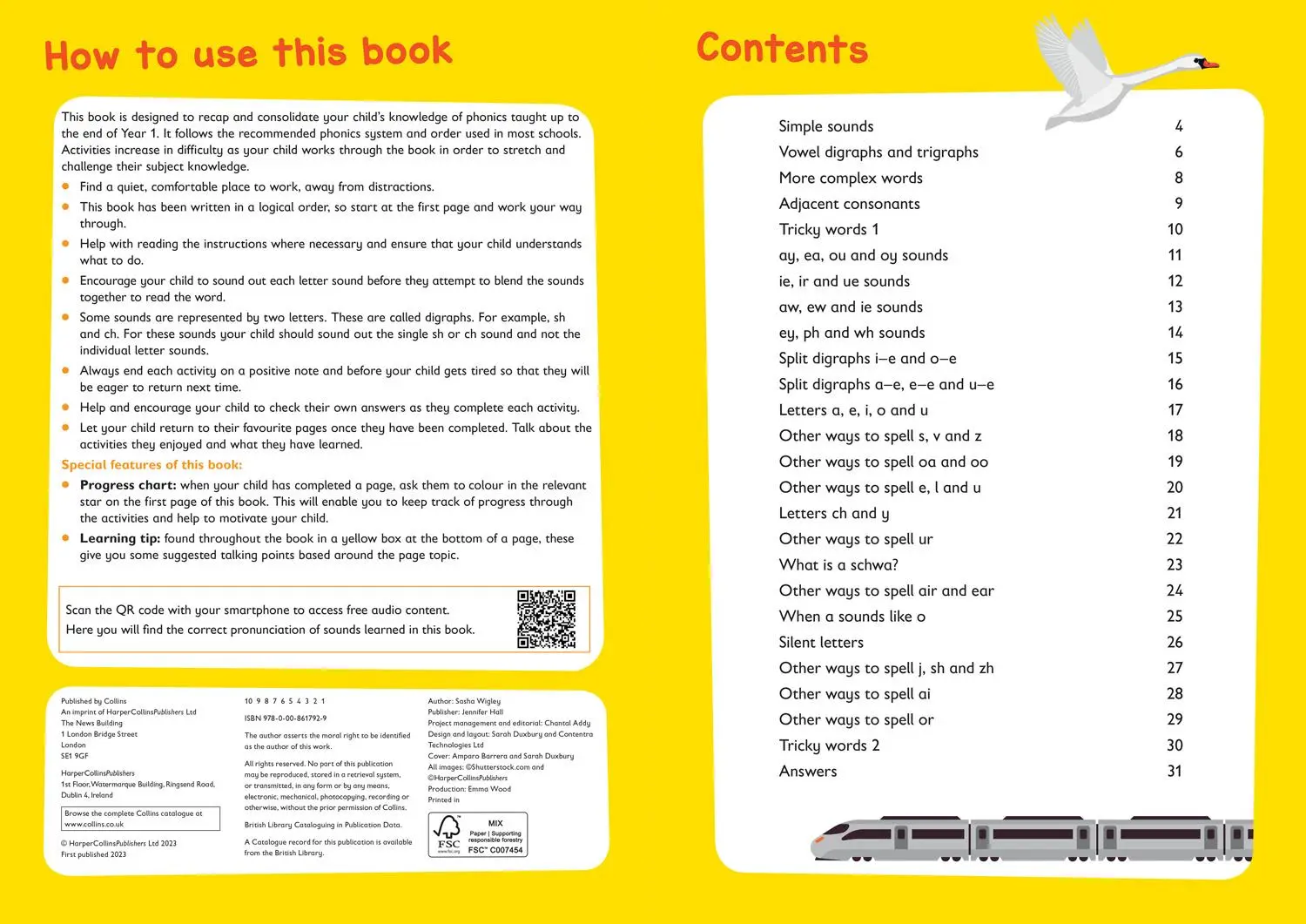 Bild: 9780008617929 | Phonics Catch-Up Activity Book Ages 6+ | Ideal for Home Learning