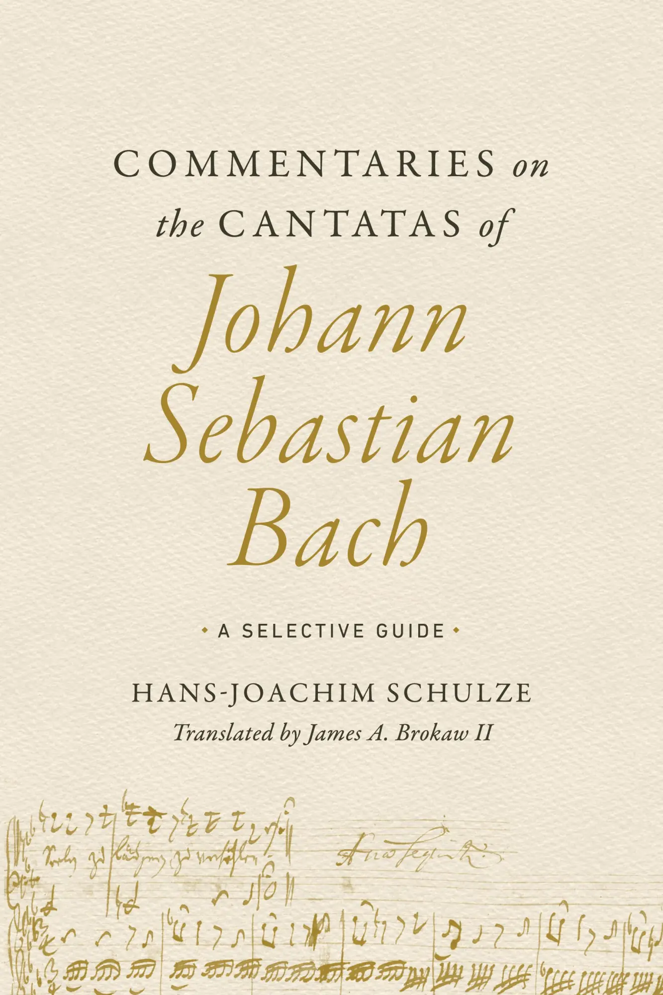 Cover: 9780252087929 | Commentaries on the Cantatas of Johann Sebastian Bach | Schulze | Buch