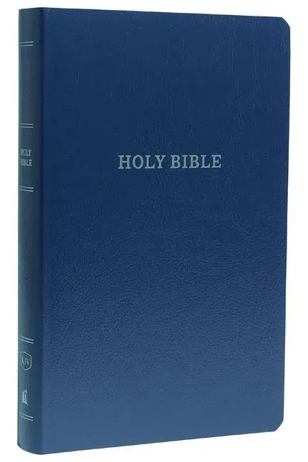 Cover: 9780718097929 | KJV, Gift and Award Bible, Imitation Leather, Blue, Red Letter Edition