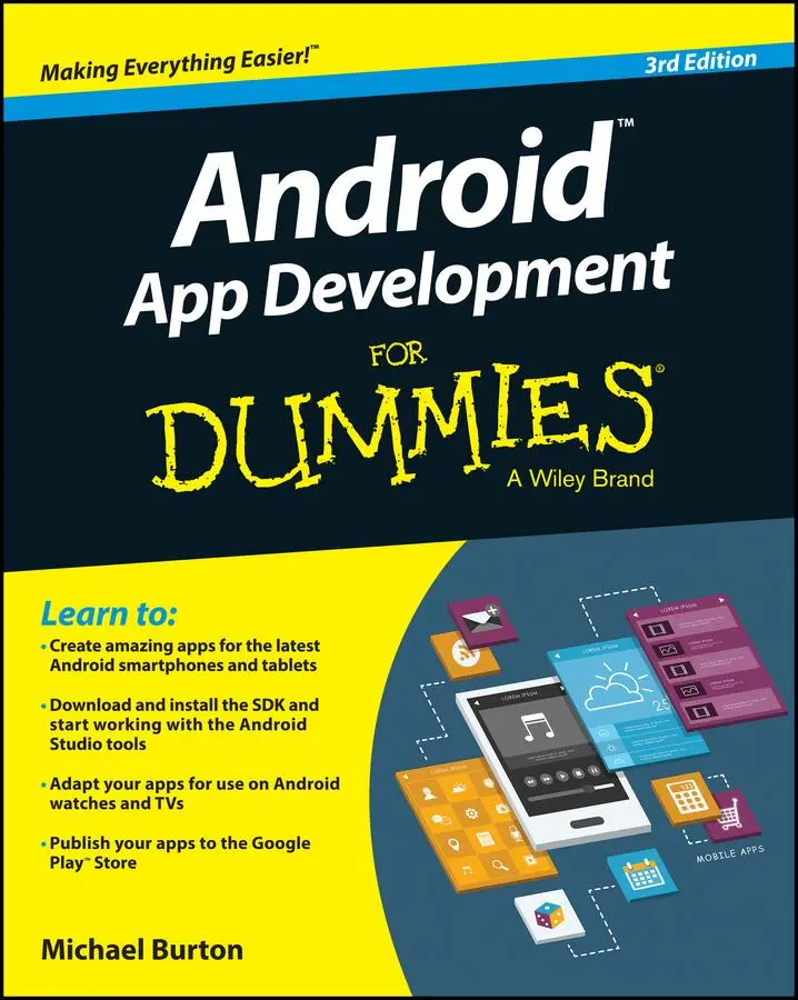Cover: 9781119017929 | Android App Development for Dummies | Michael Burton | Taschenbuch