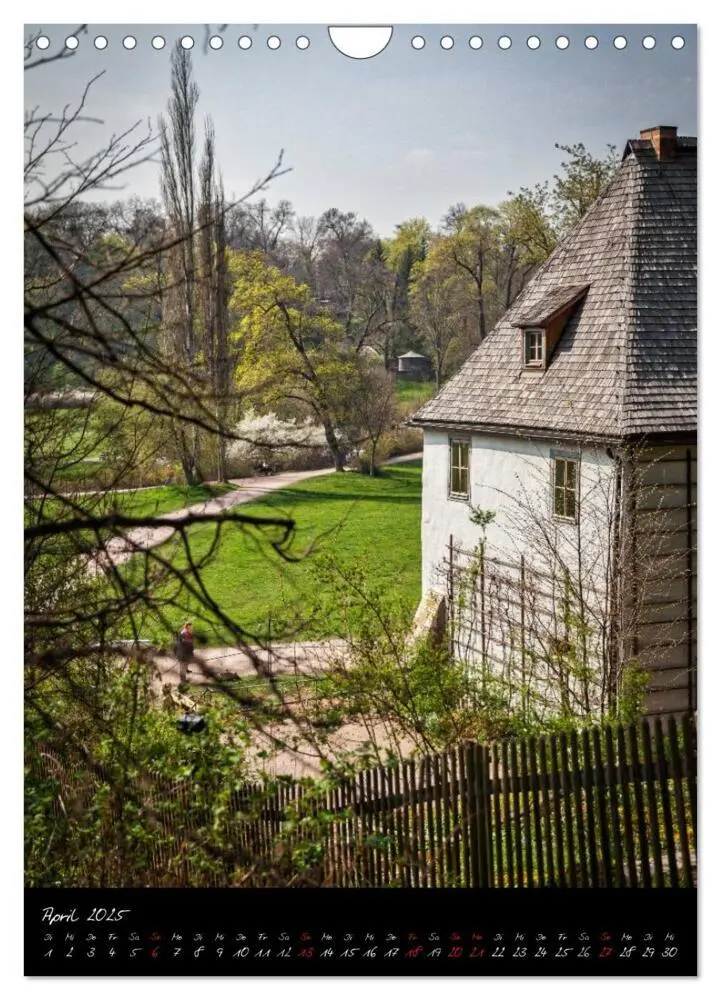 Bild: 9783457027929 | Weimar - Die Stadt im Park (Wandkalender 2025 DIN A4 hoch),...