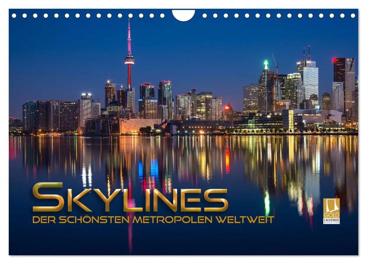 Cover: 9783457577929 | Skylines der schönsten Metropolen weltweit (Wandkalender 2026 DIN...