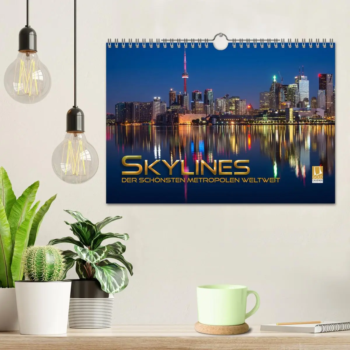Bild: 9783457577929 | Skylines der schönsten Metropolen weltweit (Wandkalender 2026 DIN...