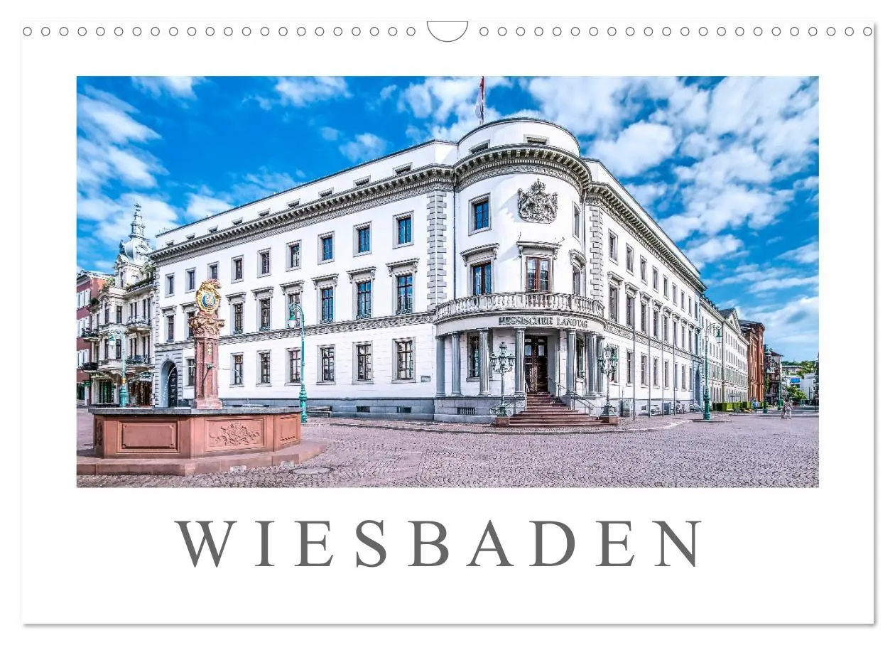 Cover: 9783457957929 | Wiesbaden Kurstadt mit Charme und Flair (Wandkalender 2026 DIN A3...