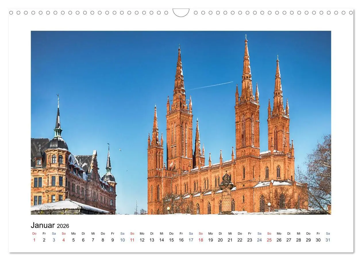 Bild: 9783457957929 | Wiesbaden Kurstadt mit Charme und Flair (Wandkalender 2026 DIN A3...