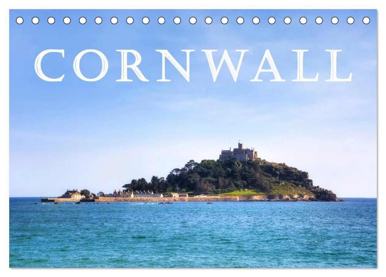 Cover: 9783516047929 | Cornwall (Tischkalender 2026 DIN A5 quer), CALVENDO Monatskalender