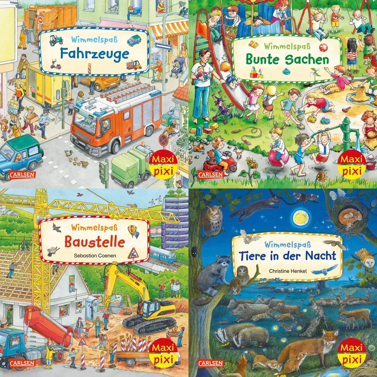 Cover: 9783551077929 | Maxi-Pixi-Box 105: Wimmelbilder 8 (4x5 Exemplare) | Maxi-Pixi-Box