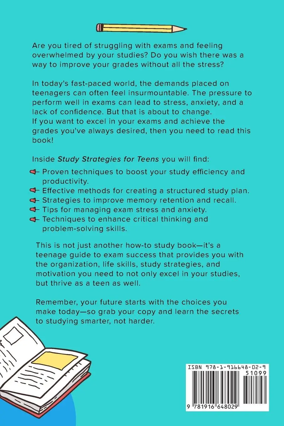 Rückseite: 9781916648029 | Study Strategies for Teens | Charlie Haven | Taschenbuch | Englisch