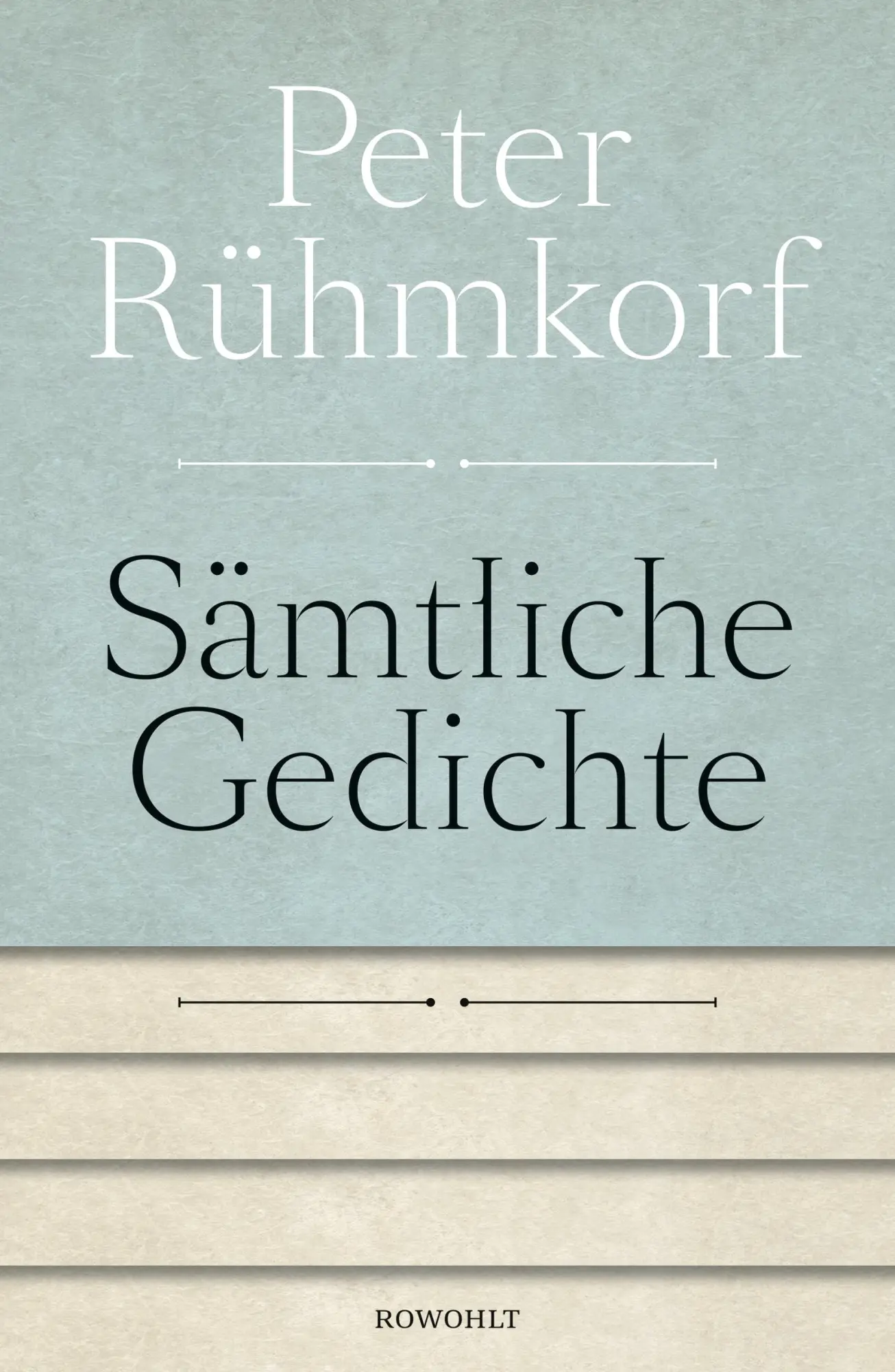 Cover: 9783498058029 | Sämtliche Gedichte 1956 - 2008 | Peter Rühmkorf | Buch | 624 S. | 2016