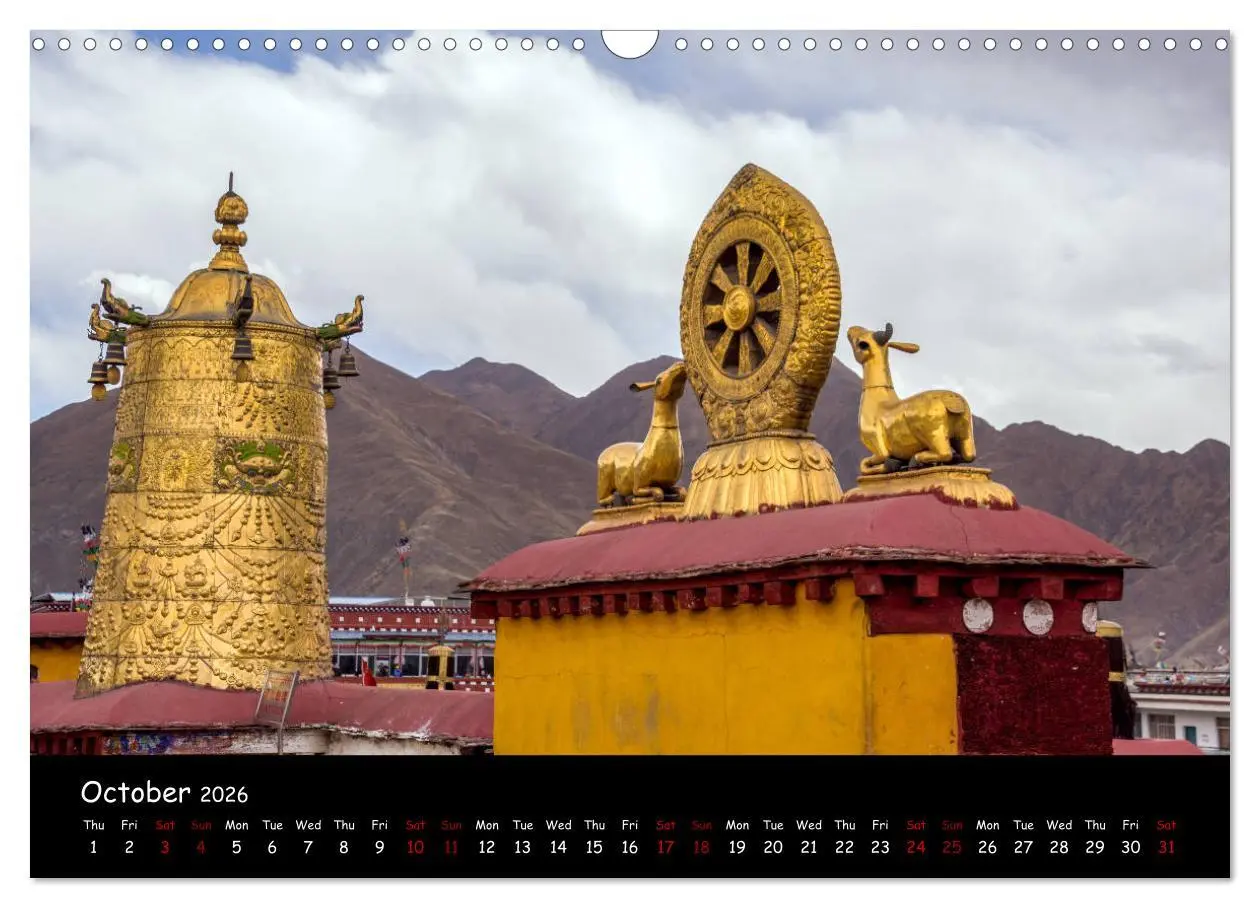 Bild: 9783516558029 | Tibet Land of Legends (Wall Calendar 2026 DIN A3 landscape),...