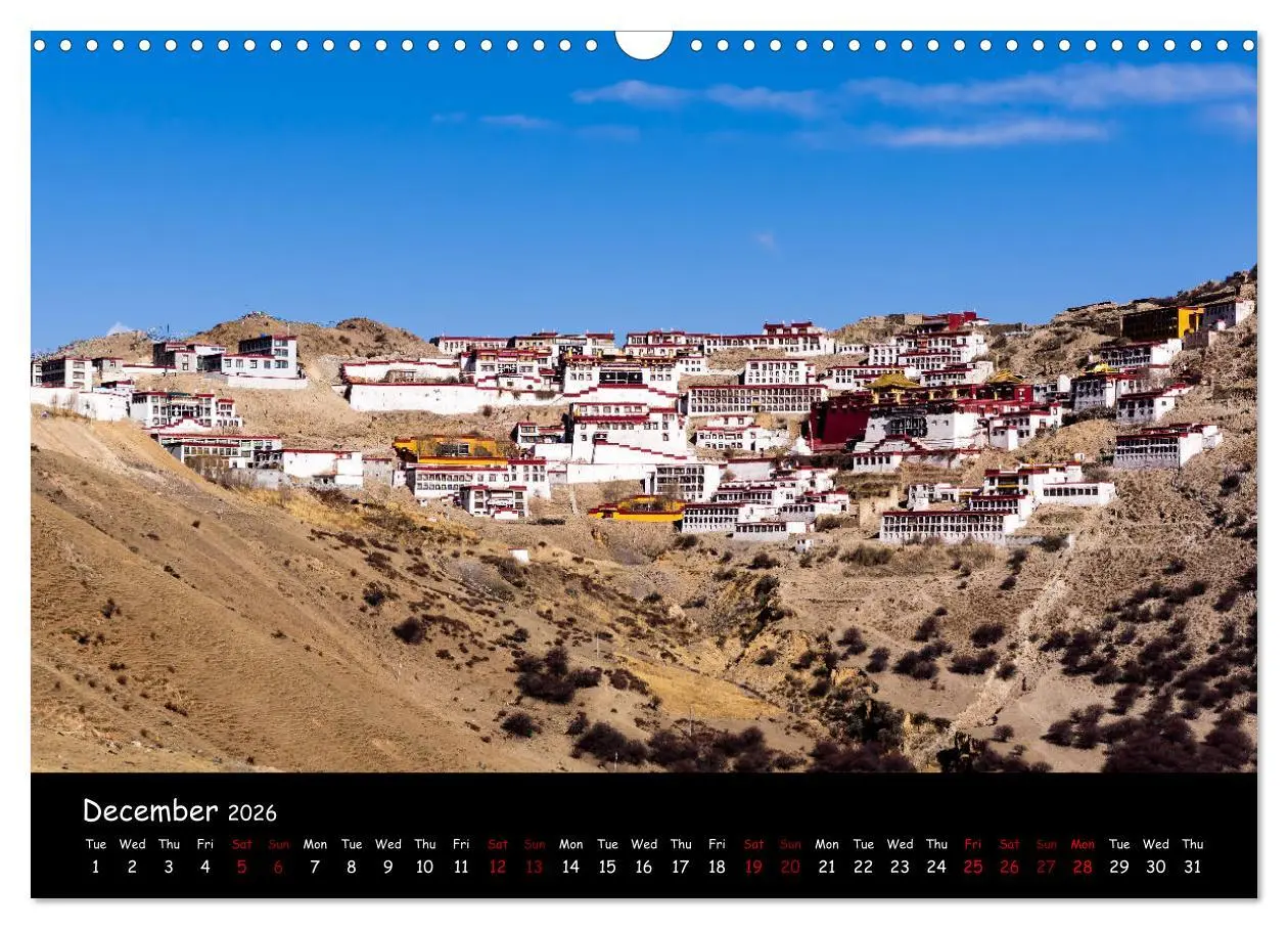 Bild: 9783516558029 | Tibet Land of Legends (Wall Calendar 2026 DIN A3 landscape),...