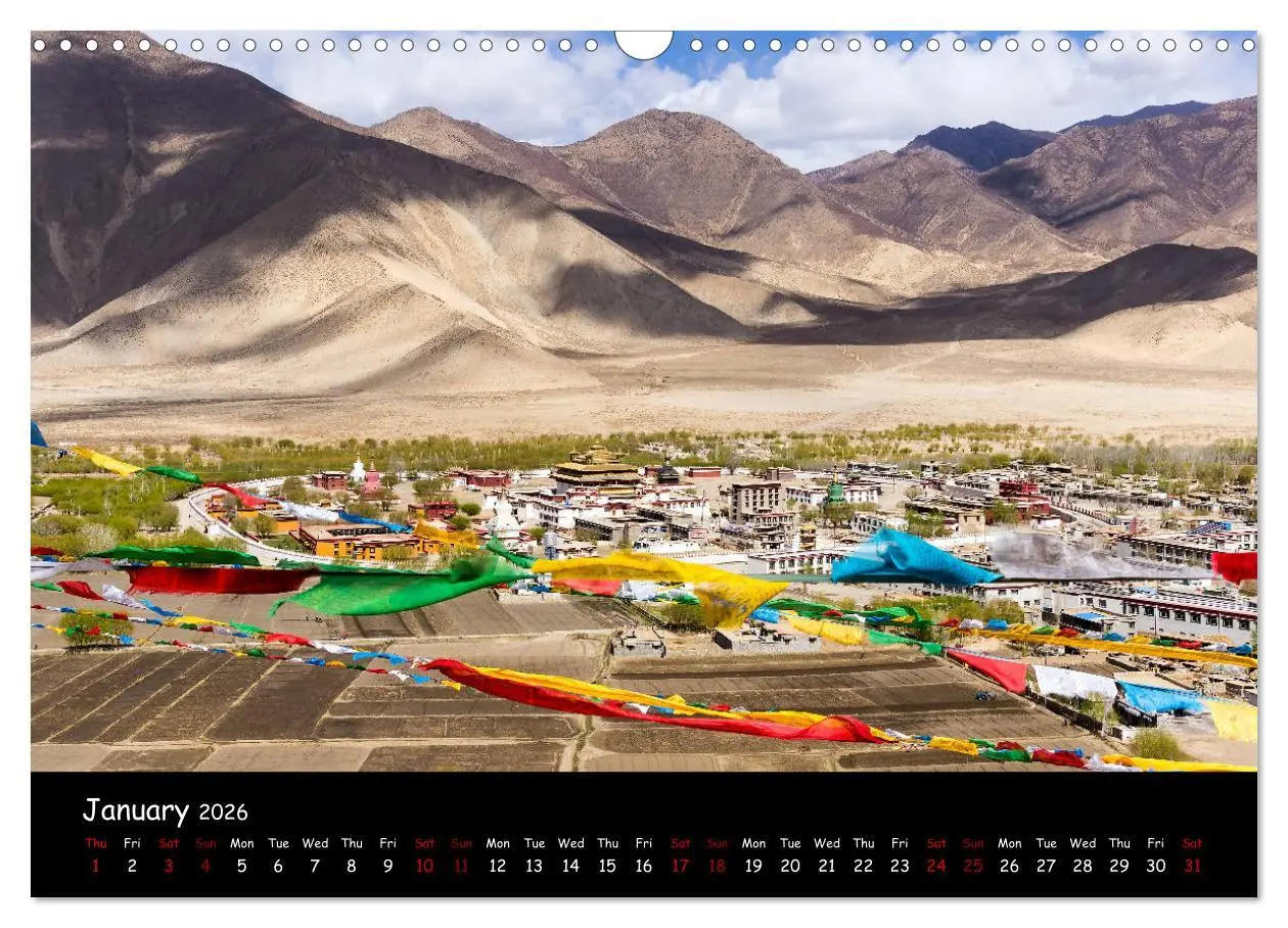 Bild: 9783516558029 | Tibet Land of Legends (Wall Calendar 2026 DIN A3 landscape),...