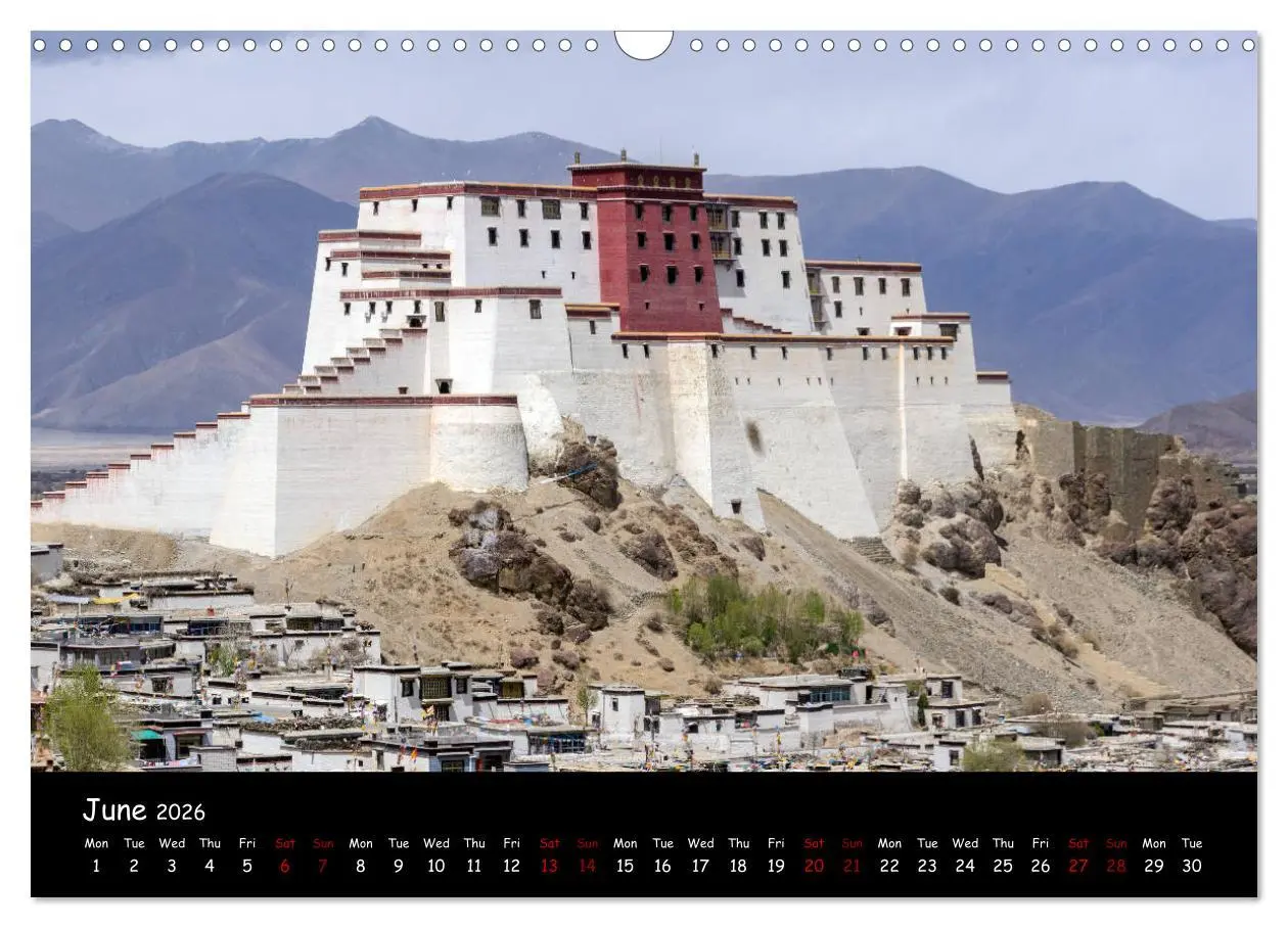 Bild: 9783516558029 | Tibet Land of Legends (Wall Calendar 2026 DIN A3 landscape),...