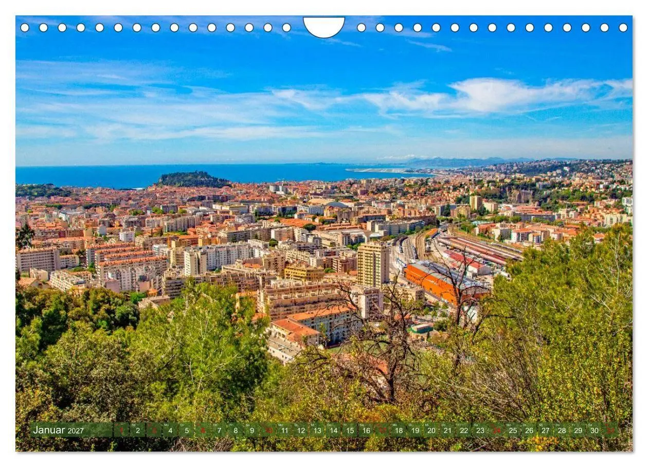 Bild: 9783516868029 | Zauber der Côte d'Azur (Wandkalender 2027 DIN A4 quer), CALVENDO...