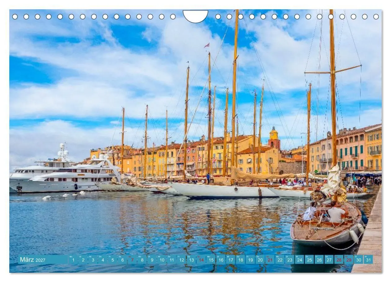Bild: 9783516868029 | Zauber der Côte d'Azur (Wandkalender 2027 DIN A4 quer), CALVENDO...