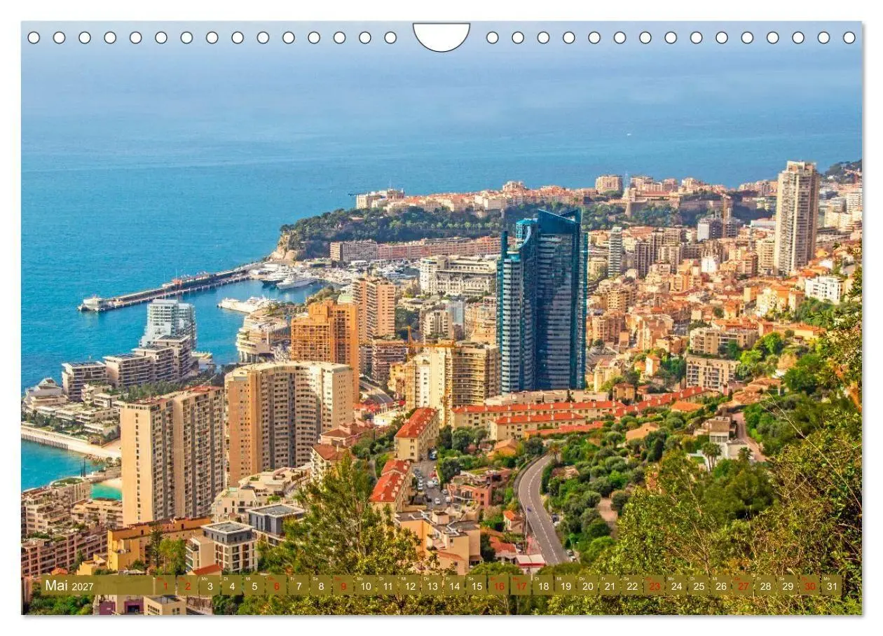 Bild: 9783516868029 | Zauber der Côte d'Azur (Wandkalender 2027 DIN A4 quer), CALVENDO...