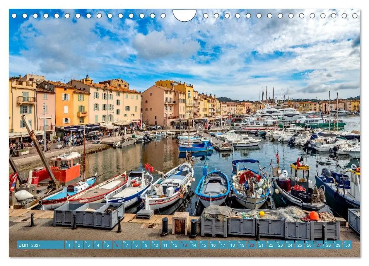 Bild: 9783516868029 | Zauber der Côte d'Azur (Wandkalender 2027 DIN A4 quer), CALVENDO...