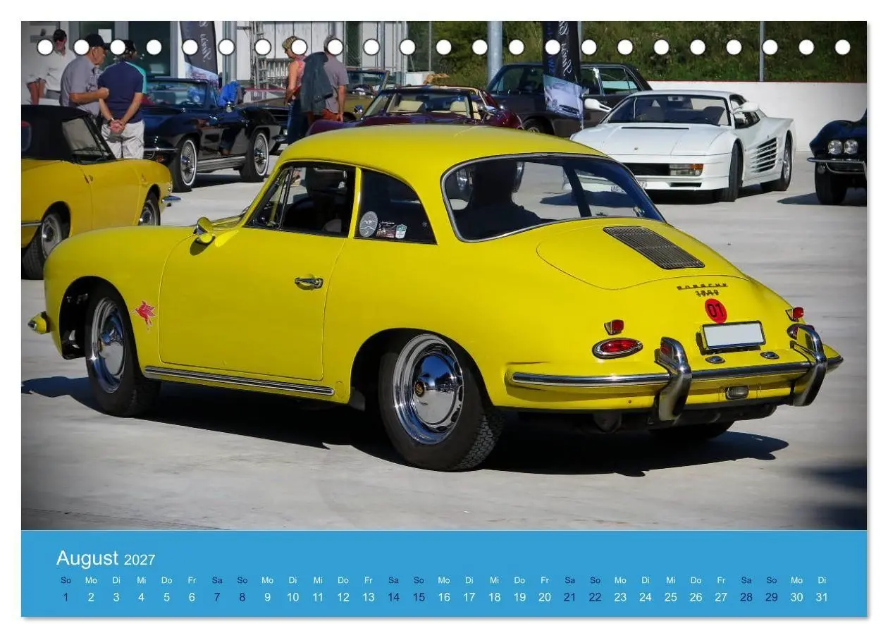 Bild: 9783569578029 | Porsche Classics (Tischkalender 2027 DIN A5 quer), CALVENDO...