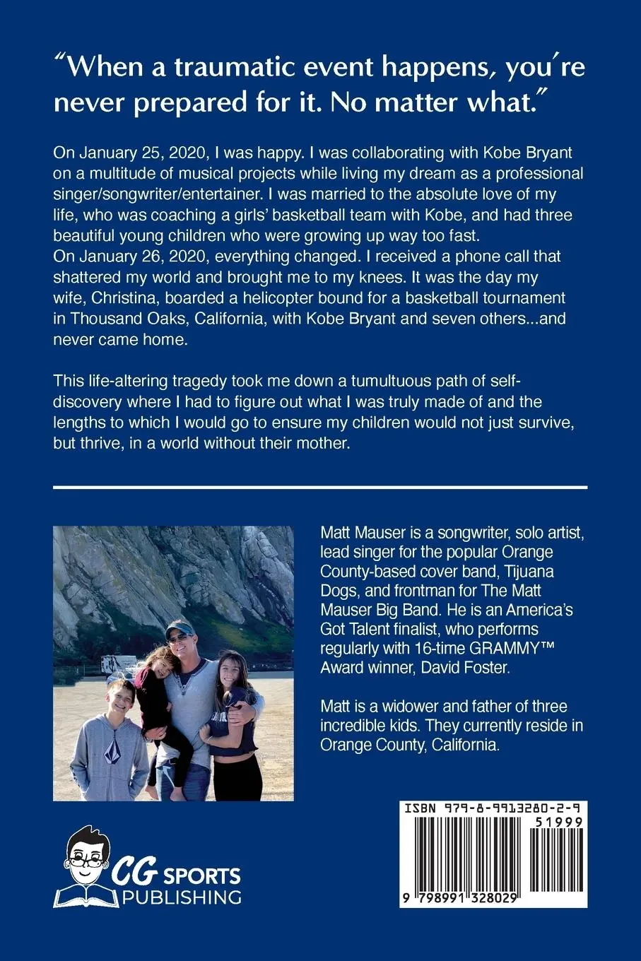 Rückseite: 9798991328029 | Bittersweet Treasures | A Father's Journey Through Loss &amp; Healing