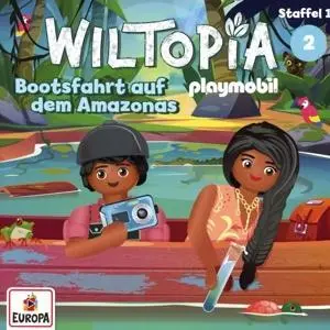 Cover: 196588038129 | PLAYMOBIL Hörspiel Wiltopia 02: Bootsfahrt auf dem Amazonas | Audio-CD