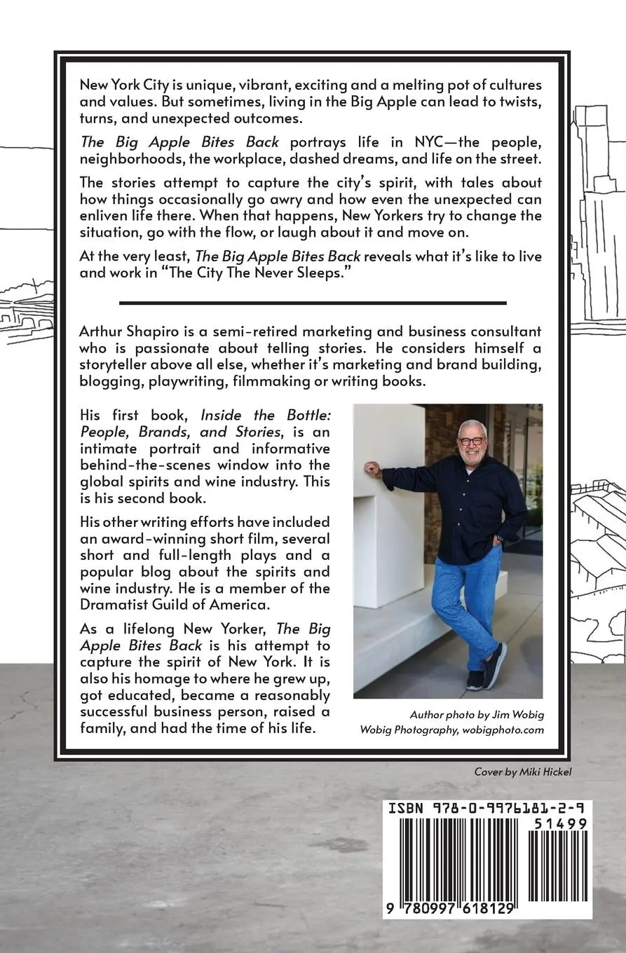 Rückseite: 9780997618129 | The Big Apple Bites Back | Short Stories About Life In New York City