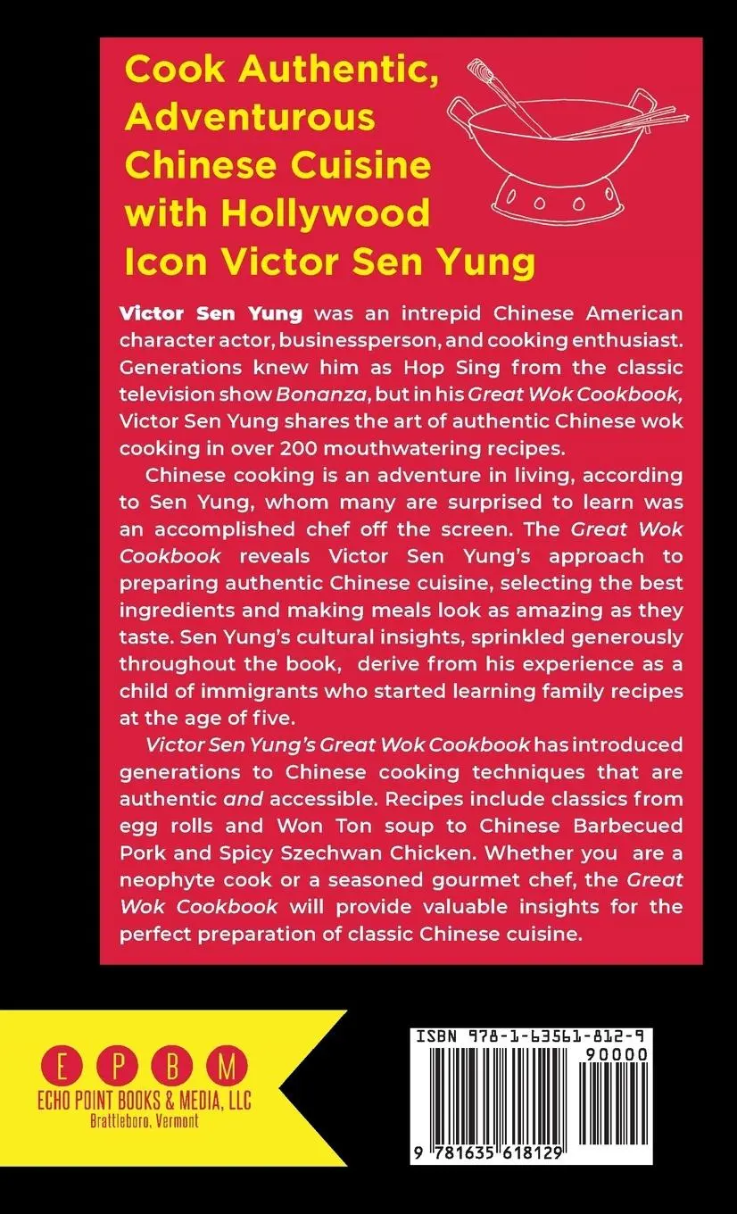 Rückseite: 9781635618129 | Victor Sen Yung's Great Wok Cookbook | Victor Sen Yung | Buch | 2019